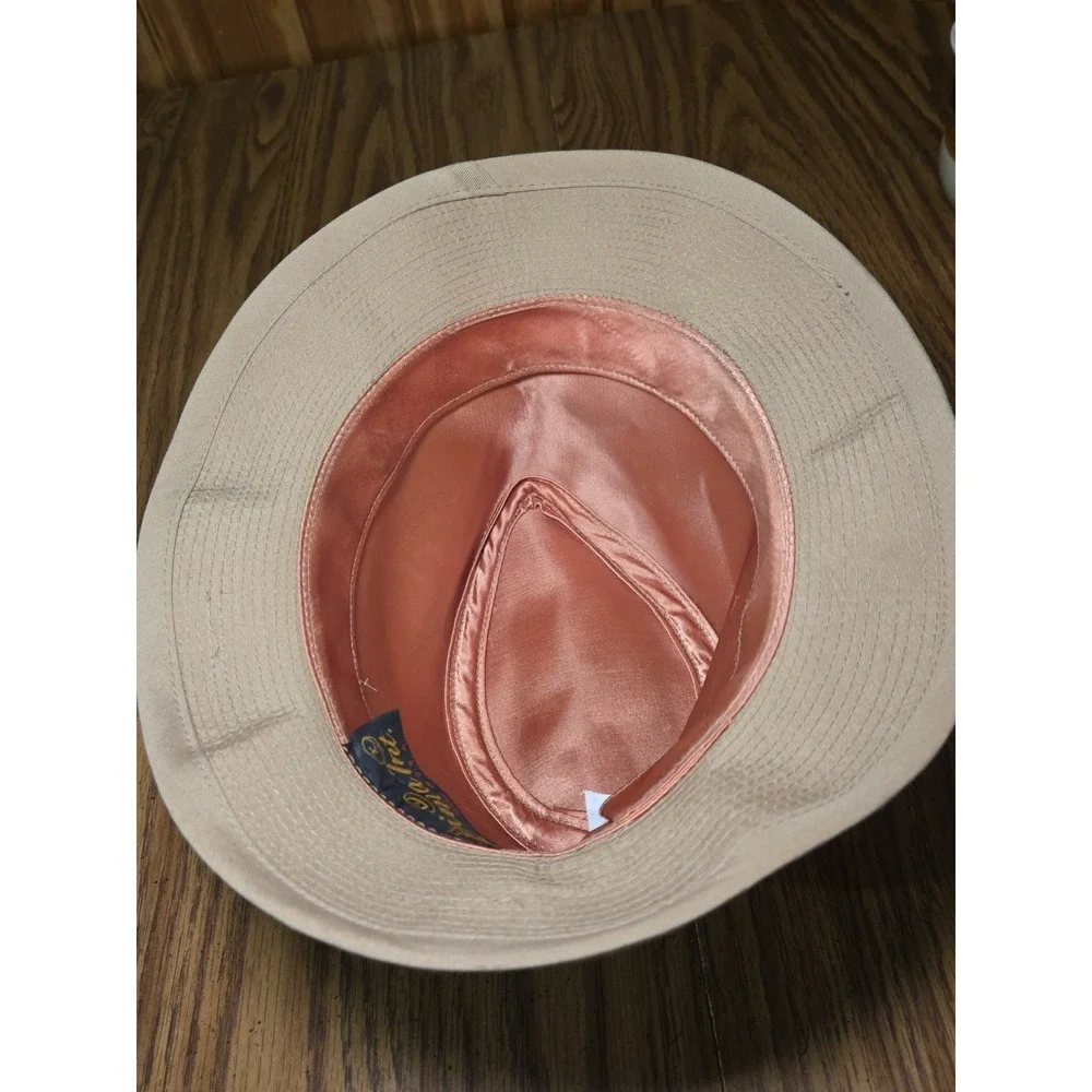 Vintage Beige/Khaki SIMA International Hat Large USA  Fedora